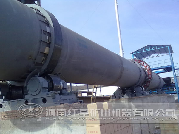 回转窑生产现场 回转窑生产现场