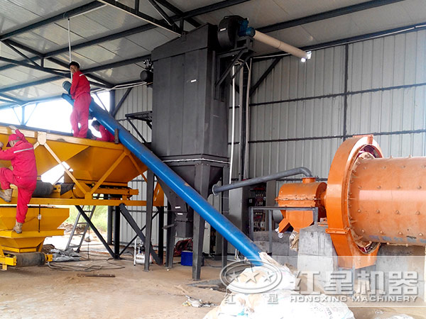 小型粉煤灰安博(中国)安装现场 小型粉煤灰安博(中国)安装现场