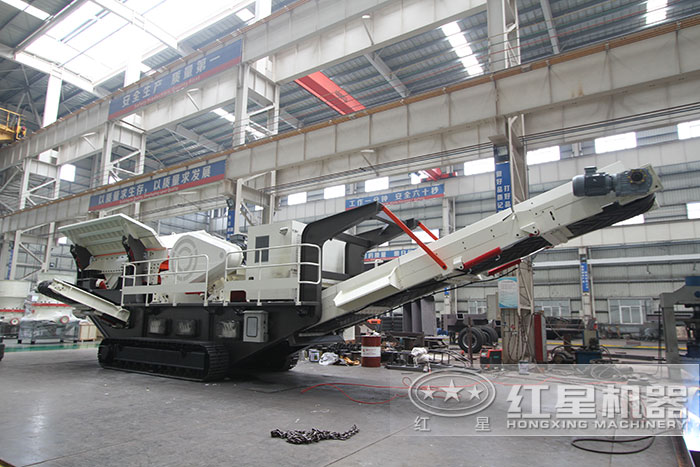 建筑垃圾移动破碎站 建筑垃圾移动破碎站