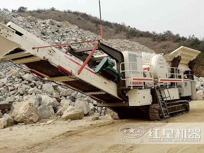 履带式建筑工地垃圾粉碎机 履带式建筑工地垃圾粉碎机