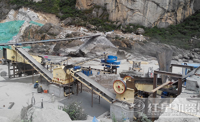 红星人工砂石骨料生产线 红星人工砂石骨料生产线