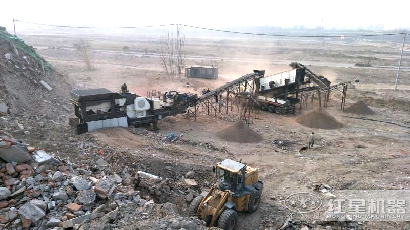 全套移动碎石生产线 全套移动碎石生产线