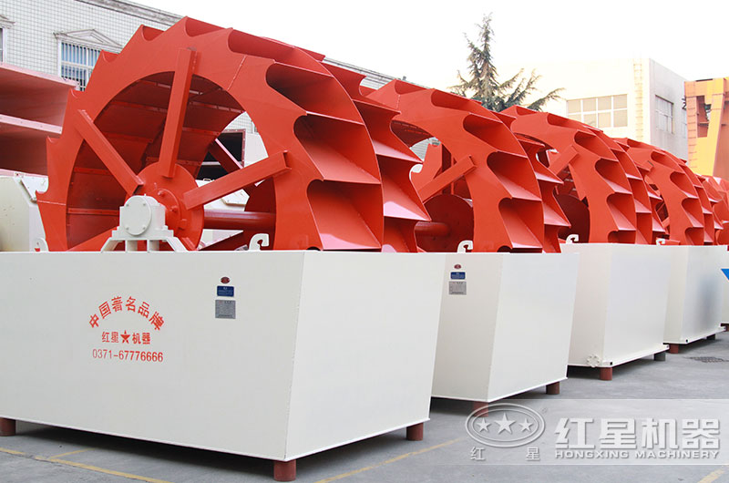 洗砂机厂区实拍图 洗砂机厂区实拍图