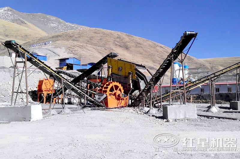 日产6百方石灰石水洗沙生产线 日产6百方石灰石水洗沙生产线