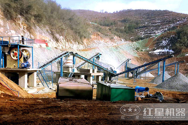 时产200吨圆锥破现场 时产200吨圆锥破现场