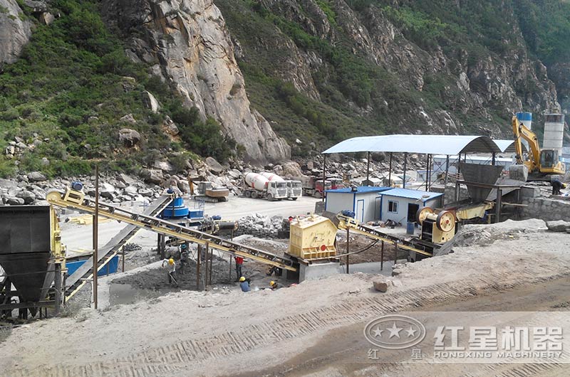 颚破+反击破+制砂机 颚破+反击破+制砂机