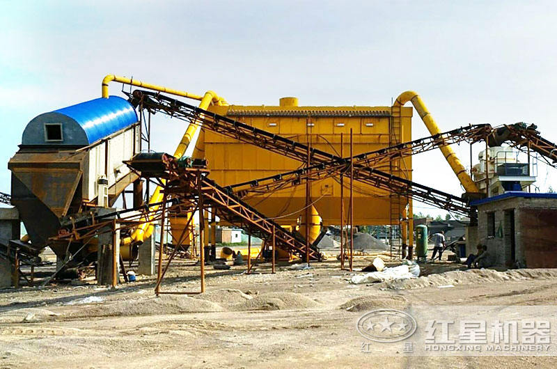 红星客户制砂现场 红星客户制砂现场