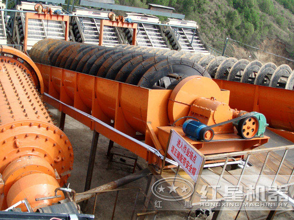 磁选生产线工作图 磁选生产线工作图