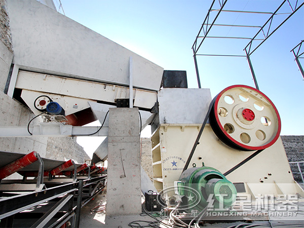 高产颚式破碎机应用现场 高产颚式破碎机应用现场