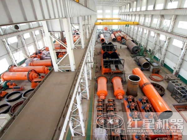 红星选矿车间一角 红星选矿车间一角