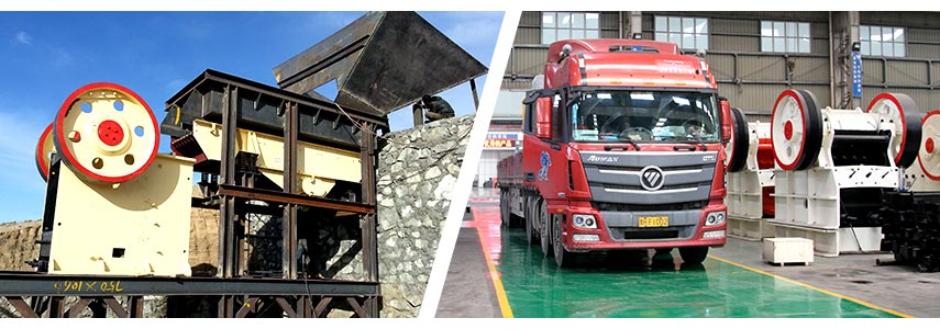 鄂式破石机生产现场 鄂式破石机生产现场