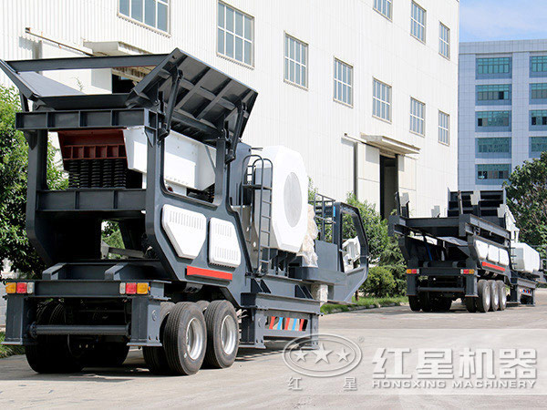 移动破碎站发货图 移动破碎站发货图