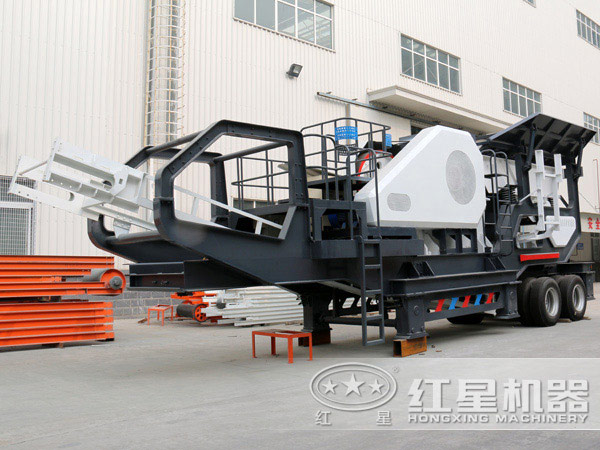 石子移动破碎站 石子移动破碎站