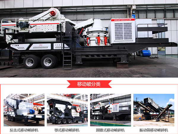 红星移动式破碎站分类 红星移动式破碎站分类
